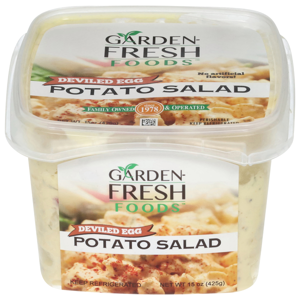 Garden-Fresh Foods Potato Salad, Deviled Egg