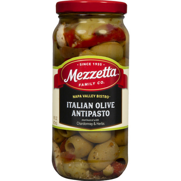 Mezzetta Napa Valley Bistro™ Italian Olive Antipasto With Chardonnay & Herbs