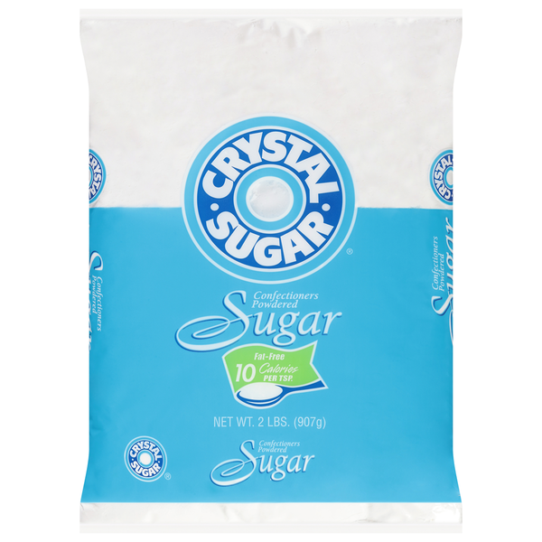 CRYSTAL SUGAR Sugar, Confectioners Powdered