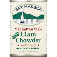 Bar Harbor Clam Chowder, Manhattan Style️