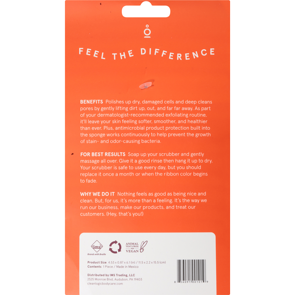 Cleanlogic Body Care Bath and Body Large Body Exfoliator