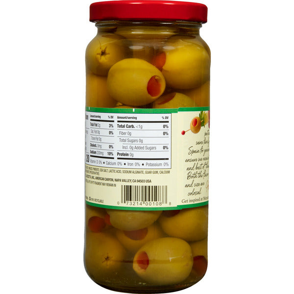 Mezzetta Super Colossal Spanish Queen Olives Pimiento Stuffed