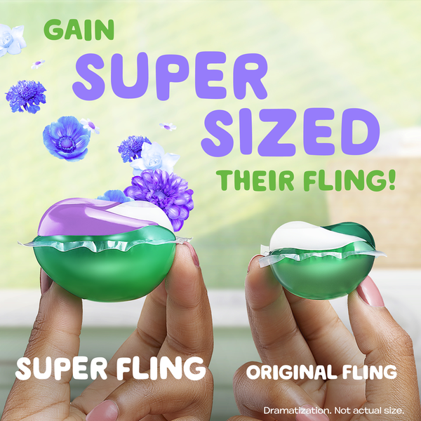 Gain Super Sized Flings, Relax
