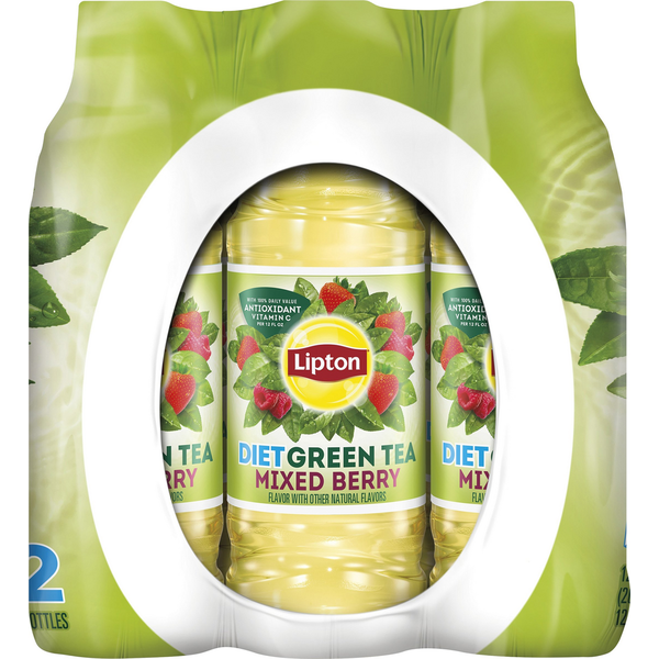 Lipton Diet Green Tea Mixed Berry - Pack