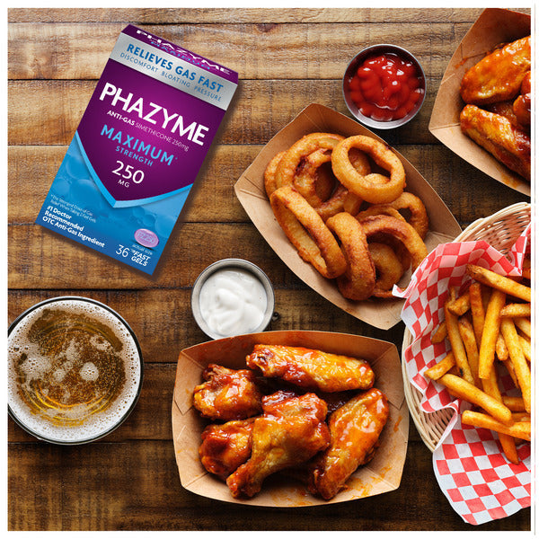 Phazyme Gas & Bloating Relief Maximum Strength