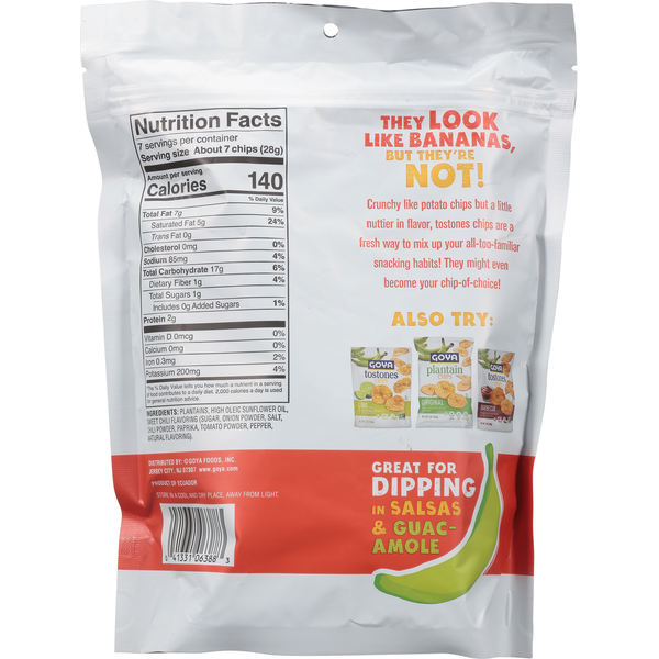 Goya Tostones Sweet Chile Chips