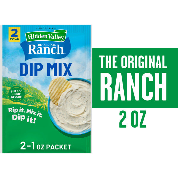 Hidden Valley Original Ranch Dips Mix, Gluten Free