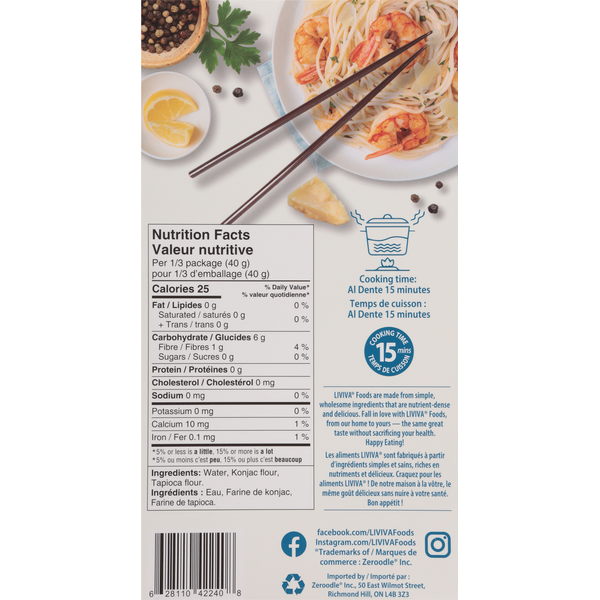 Liviva Dried Shirataki Noodles