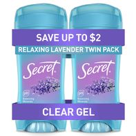 Secret Fresh Clear Gel Antiperspirant and Deodoran...
️