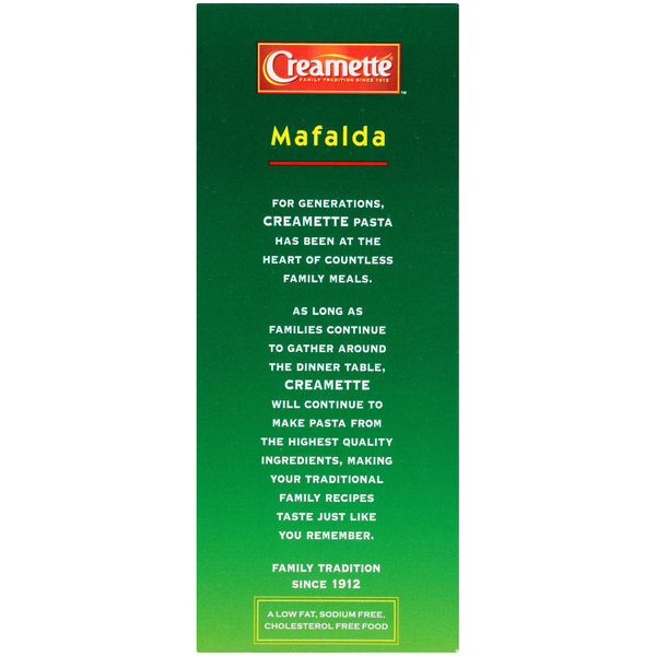 Creamette Mafalda