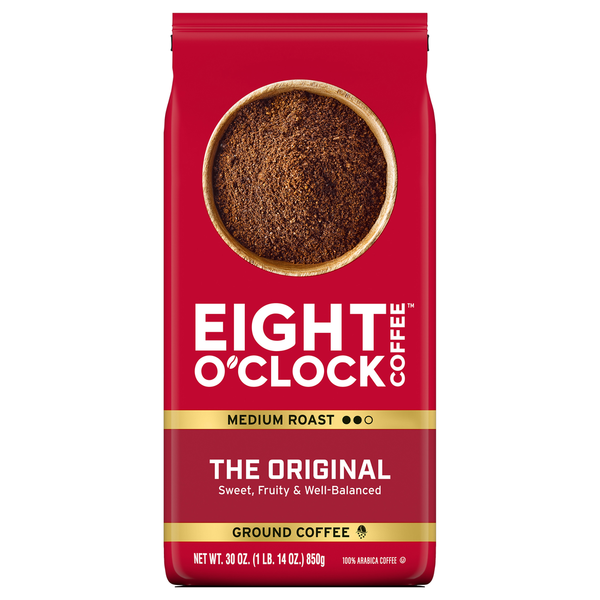 Eight O’Clock Ground Medium Roast The Original Coffee