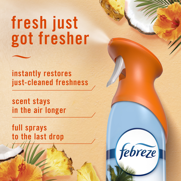 Febreze Air Mist Air Freshener Spray Hawaiian Aloha DestGlow
