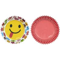 Wilton Smiling Emoji Standard Cupcake Liners, 75-C...
️