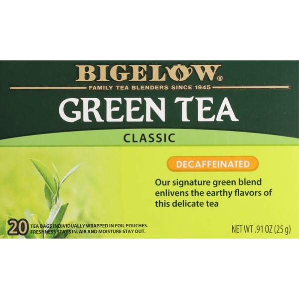 Bigelow Green Tea Decaffeinated