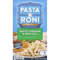 Pasta Roni Rigatoni, White Cheddar & Broccoli️