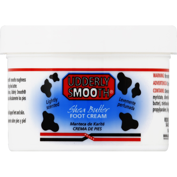 Udderly Smooth Foot Cream, Shea Butter, Lightly Scented