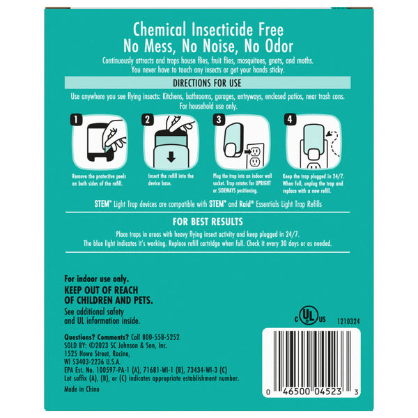 STEM Light Trap Starter Kit, Attracts and Traps Flying Insects