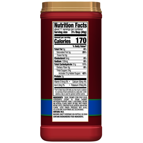 Hills Bros. Drink Mix, French Vanilla, Decaf