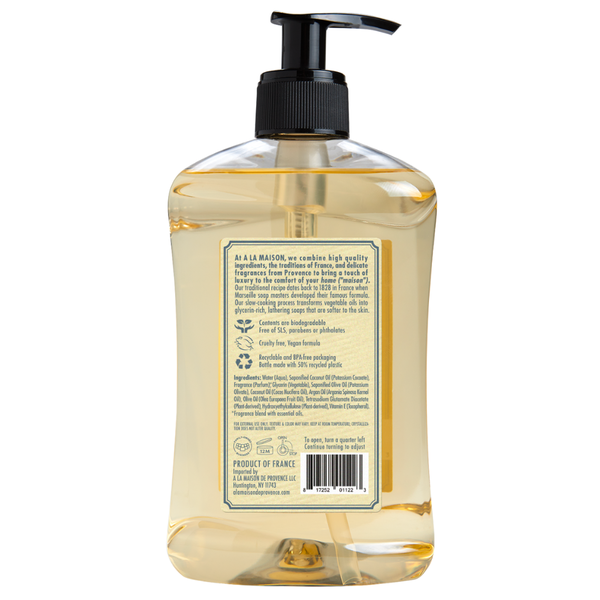 A La Maison de Provence Fresh Sea Salt Liquid Hand Soap