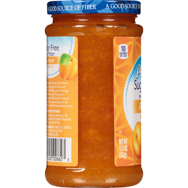 Polaner Preserves, Sugar Free with Fiber, Apricot