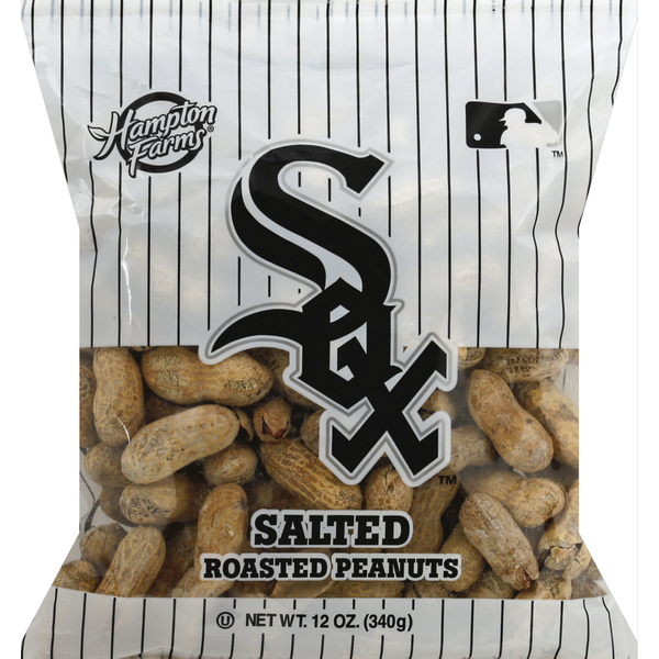 Hampton Farms Peanuts, Sox, Salted, Roasted