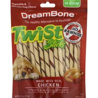 DreamBone Dog Chews, Vegetable & Chicken, Twist St...
️