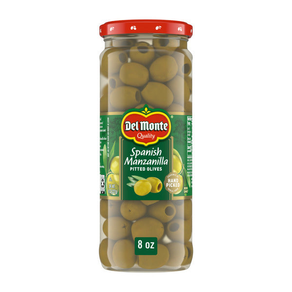Del Monte Spanish Manzanilla Pitted Olives