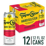 Topo Chico 12-pack, 12-oz cans, 4.7% ABV️