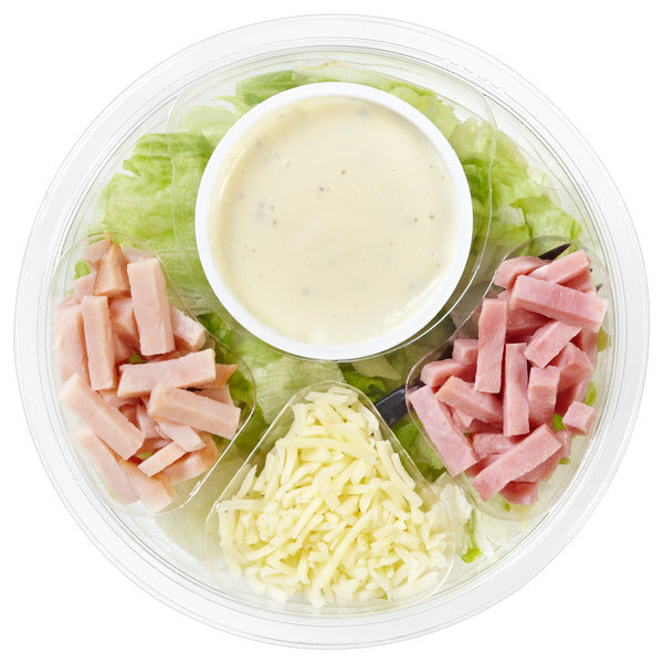 Bonduelle Bistro Chef with Turkey & Ham Salad Bowl with Creamy Ranch Dressing