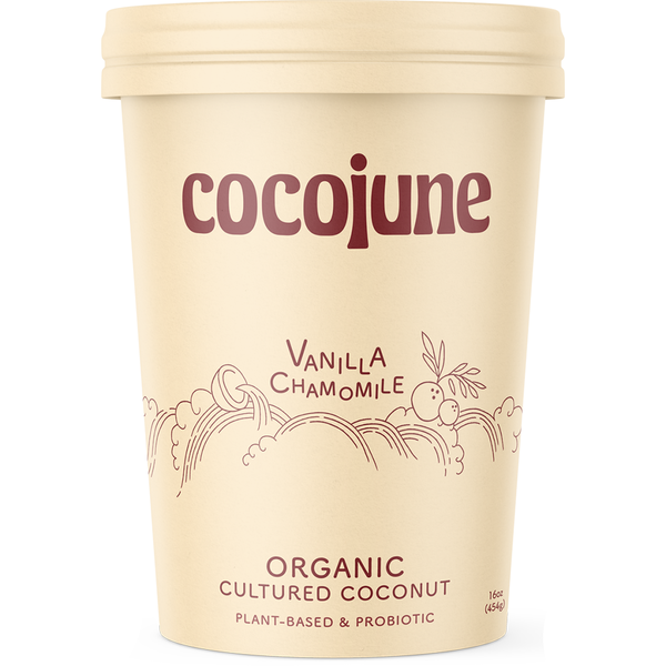 cocojune Cultured Coconut Organic Vanilla Chamomile
