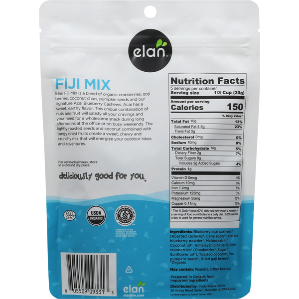 Elan Fiji Mix, Organic