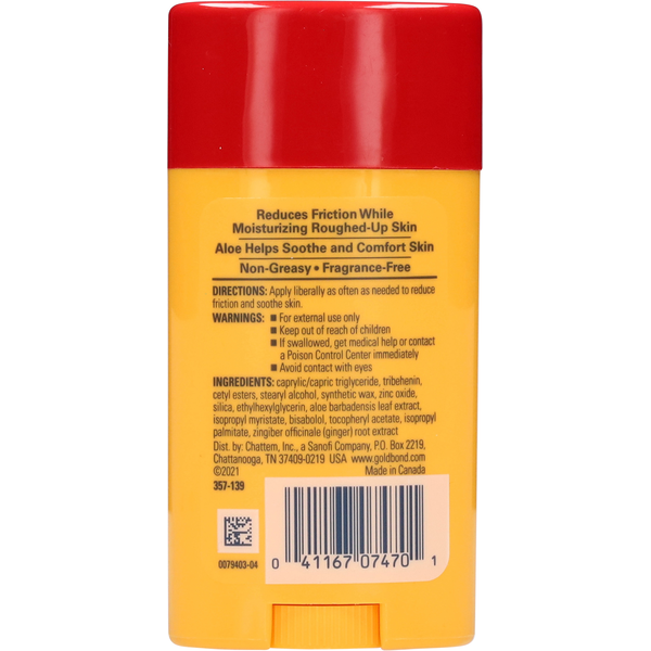 Gold Bond Friction Defense, Aloe