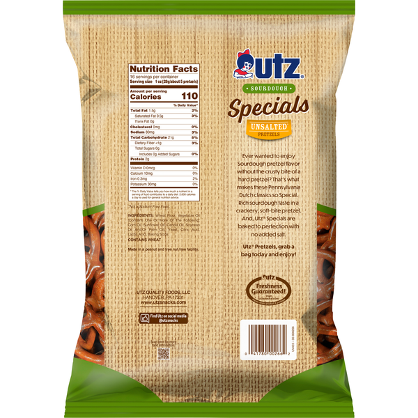 Utz Specials Sourdough Pretzels