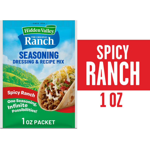 Hidden Valley Spicy Ranch Salad Dressing & Seasoning Mix, Gluten Free