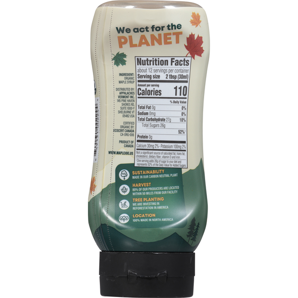 Maple Joe Maple Syrup, 100% Pure, Organic