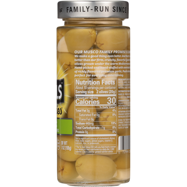Pearls Specialties Garlic Stuffed Queen Olives