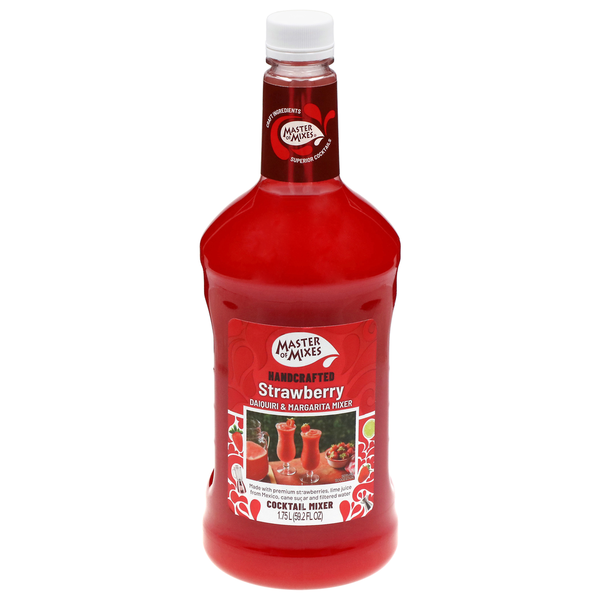 Master of Mixes Handcrafted Strawberry Cocktail Mixer