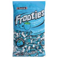 Tootsie Roll Candy, Blue Raspberry, Chewy