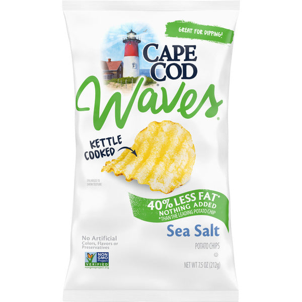 Cape Cod Less Fat Sea Salt Chips
