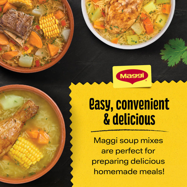 Maggi Sopa Sabor A Pollo Con Fideos Chicken Flavored Noodle Soup Mix