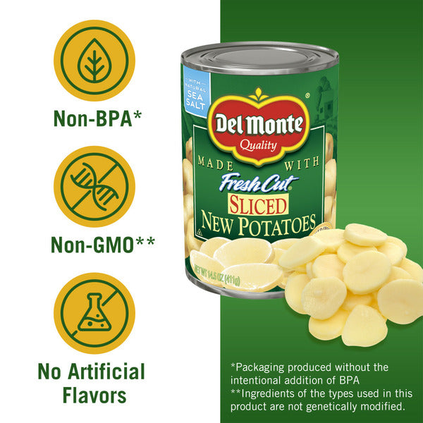 Del Monte FRESH CUT Sliced Canned Potatoes, Canned Vegetables