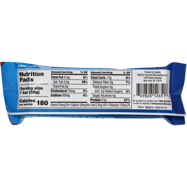 Pure Protein Chocolate Deluxe Protein Bar