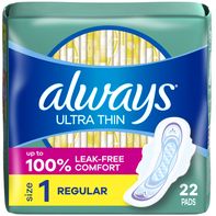 Always Ultra Thin Pads with Wings️