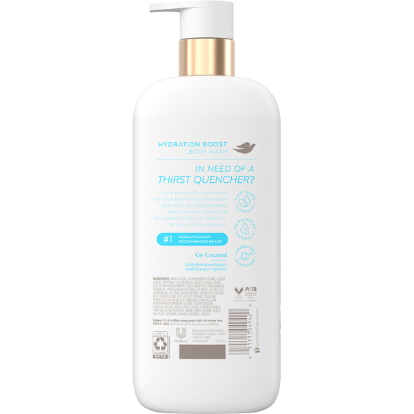 Dove Dryness Repair Body Wash DestGlow