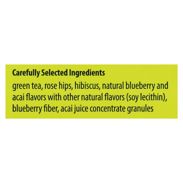 Bigelow Green Tea with Wild Blueberry & Acai Green Tea Bags