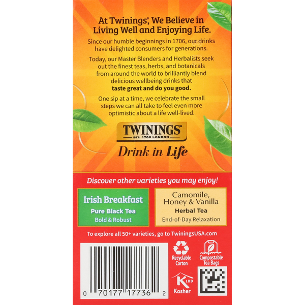 Twinings English Breakfast Extra Strong Tea Bags