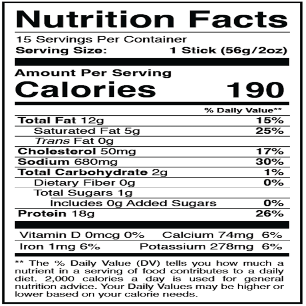 1st Phorm Sharp Cheddar Protein Stick