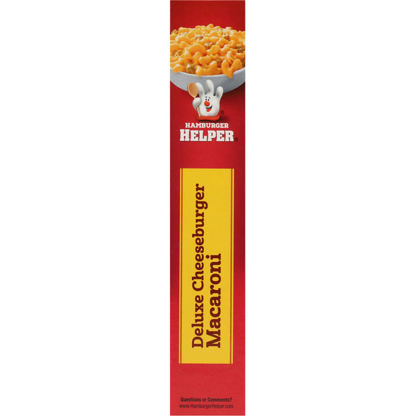 Hamburger Helper Deluxe Cheeseburger Macaroni Pasta & Sauce Mix