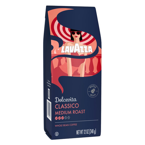 Lavazza Dolcevita Classico Medium Roast Whole Bean Coffee