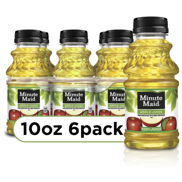 Minute Maid Apple Juice Bottles